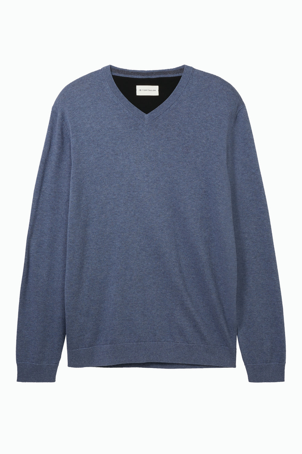 Trui met V-hals Blauw - TOM TAILOR