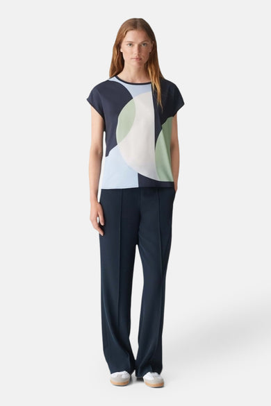 Blouse à manches courtes - Multicolore