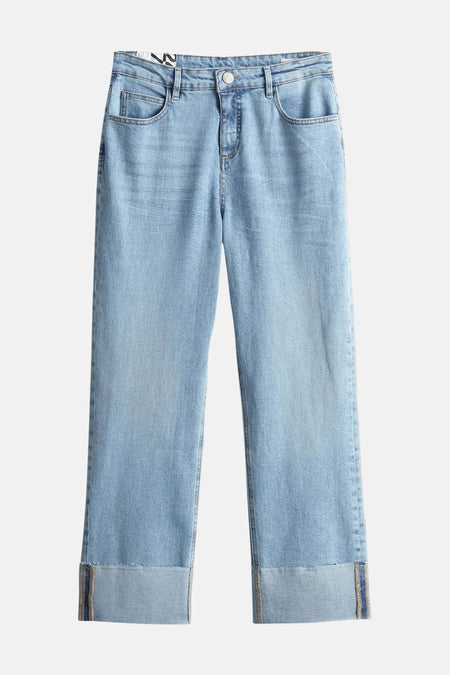 Jeans straight Light blue denim - OPUS
