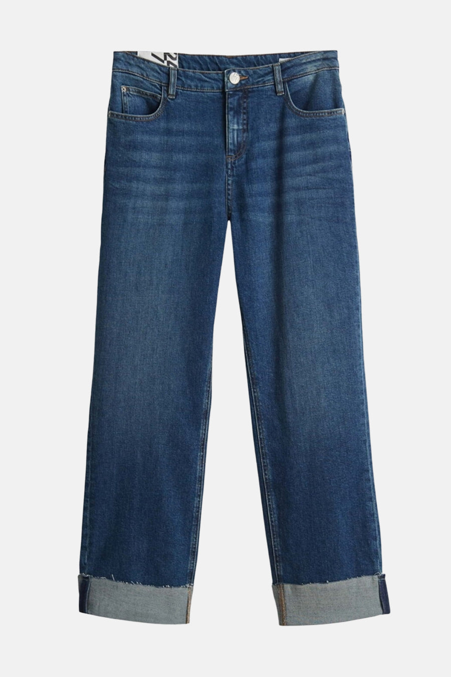Jeans straight dark blue denim - OPUS - OPUS