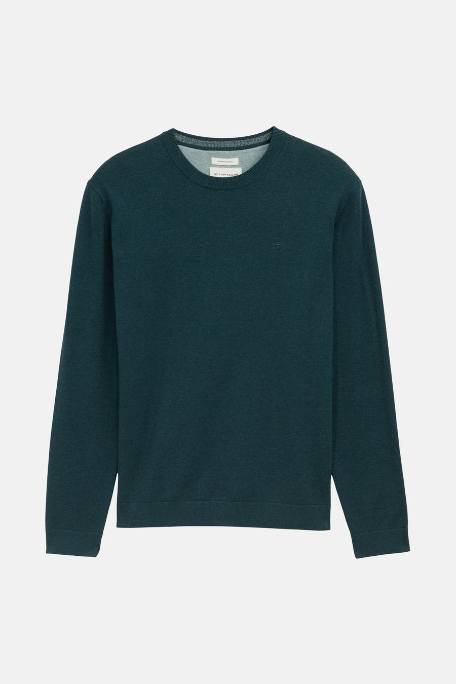 Pull met ronde hals - groen - TOM TAILOR - 5