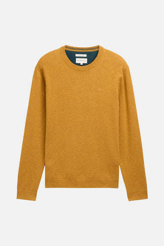 Pull met ronde hals - geel - TOM TAILOR - 6