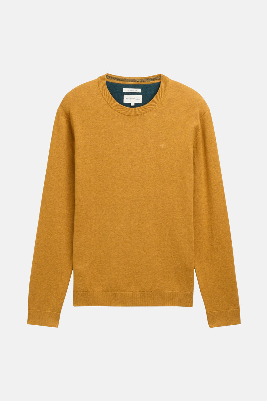 Pull met ronde hals - geel - TOM TAILOR - 5