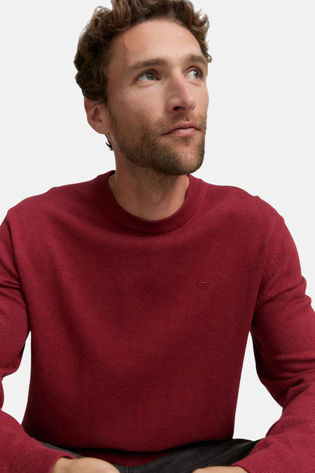 Pull col O Rouge - TOM TAILOR