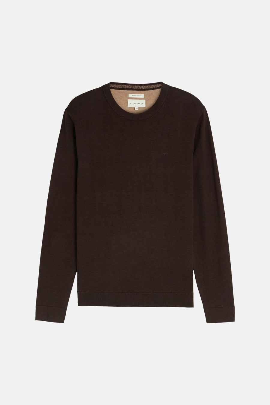 Pull O-hals - bruin