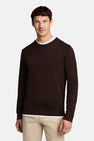 Trui met ronde hals bruin - TOM TAILOR