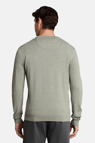 Trui met ronde hals groen - TOM TAILOR