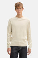 Pull col O Beige - TOM TAILOR
