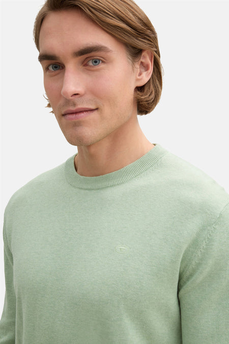 Pull col O Vert - TOM TAILOR