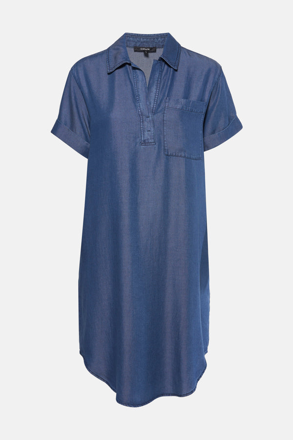Kleedjes (korte mouwen) Mid blue denim - OPUS