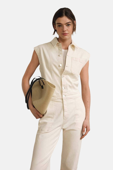 Jumpsuit Beige - OPUS