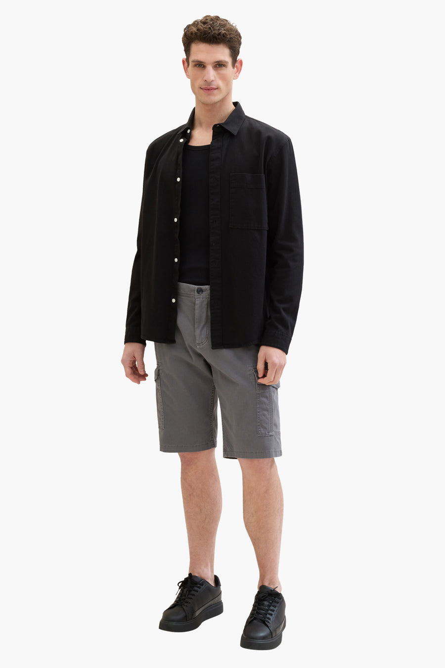 Bermuda - grijs - TOM TAILOR