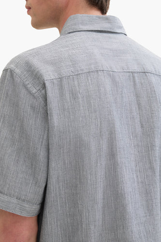 Chemise à manches courtes - bleu - TOM TAILOR