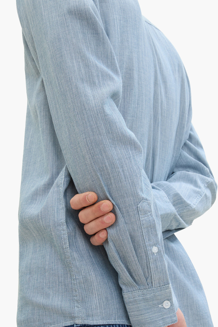 Chemise à manches longues - bleu - TOM TAILOR