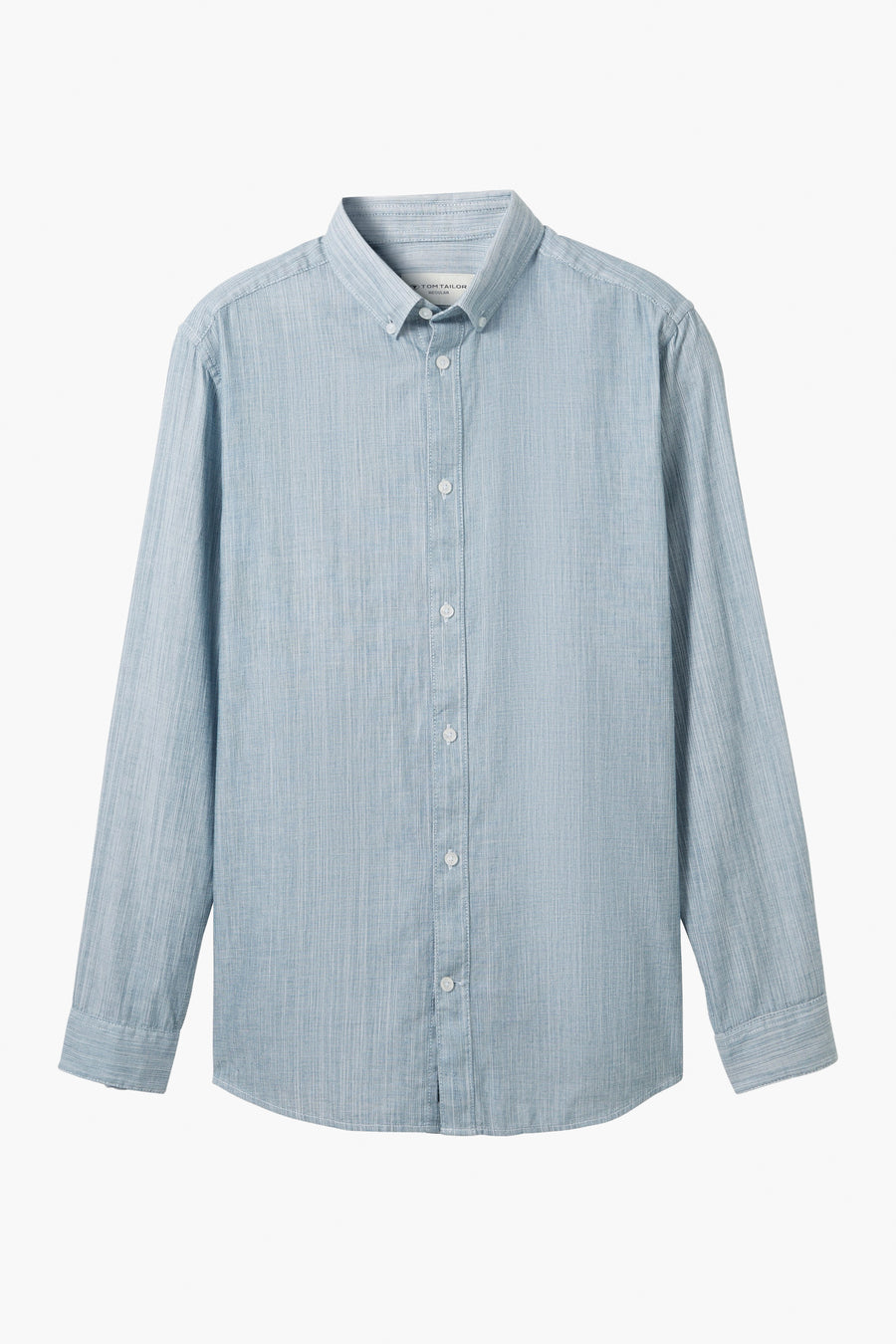 Chemise à manches longues - bleu - TOM TAILOR