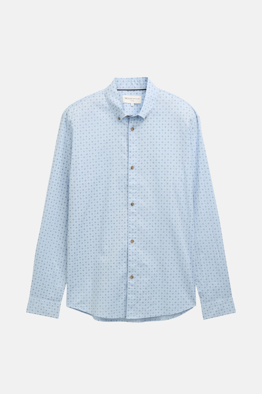 Chemise à manches longues - bleu - TOM TAILOR