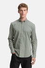 Chemise (manches longues) Vert - TOM TAILOR