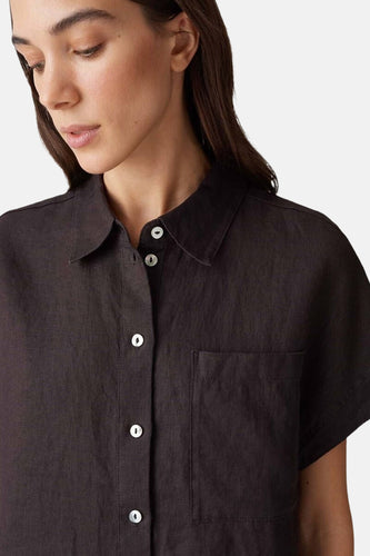 Hemd met korte mouwen - bruin - OPUS