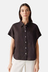 Hemd met korte mouwen - bruin