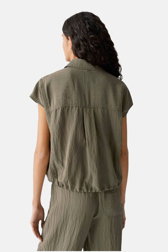Hemd met korte mouwen - Kaki - OPUS