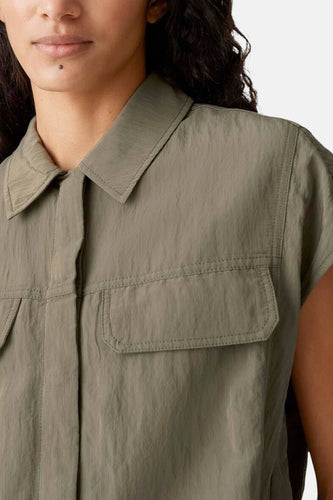 Hemd met korte mouwen - Kaki - OPUS