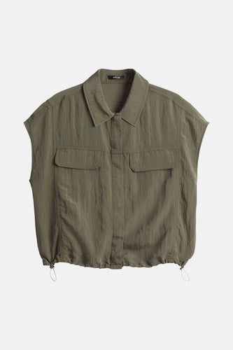 Hemd met korte mouwen - Kaki - OPUS