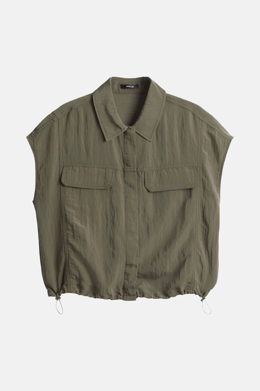 Hemd met korte mouwen - Kaki - OPUS