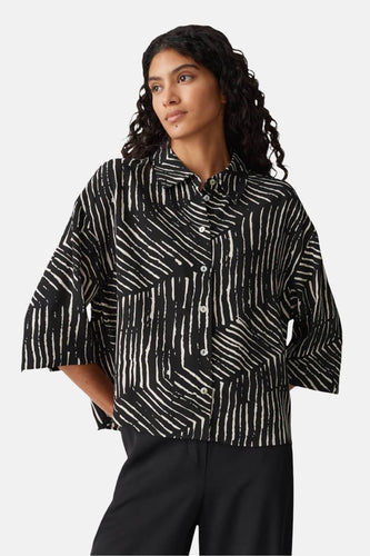 Hemd met lange mouwen - zwart - OPUS