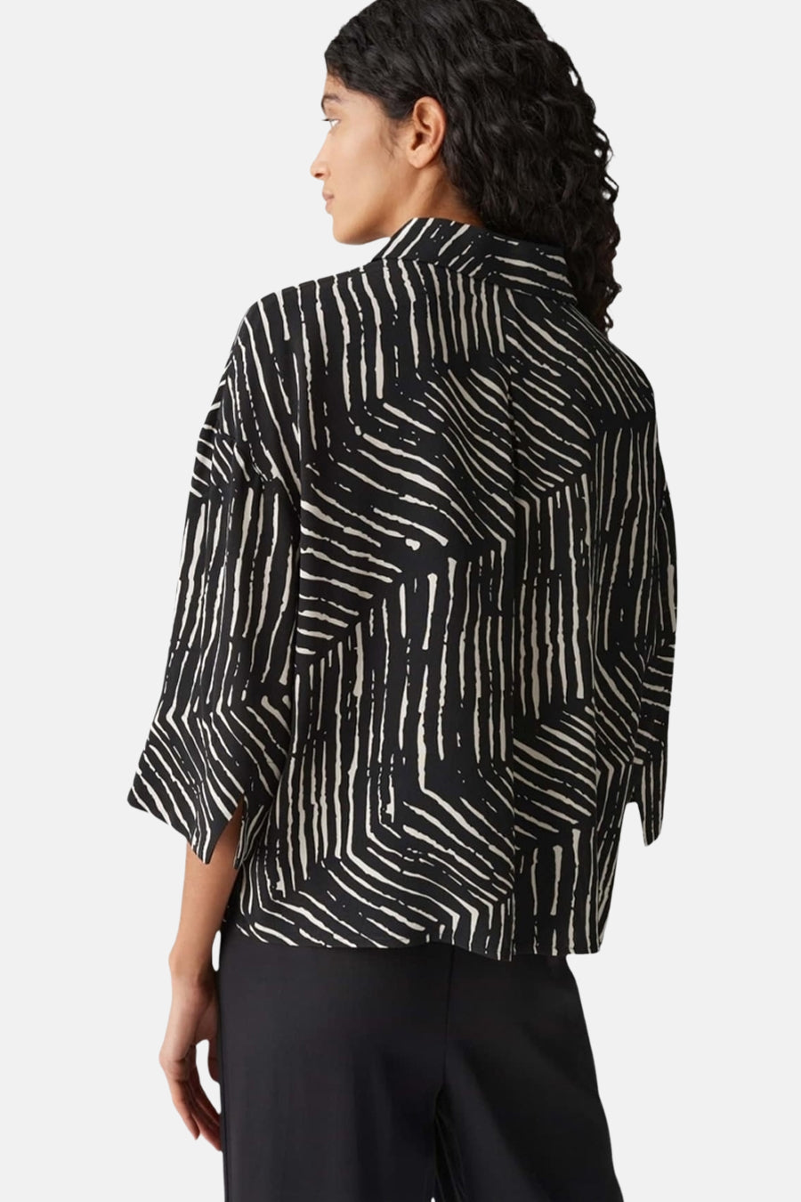 Hemd met lange mouwen - zwart - OPUS