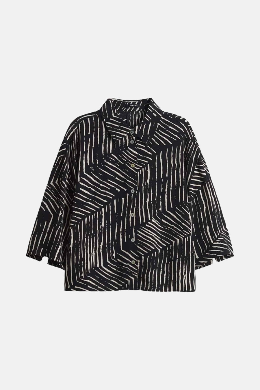 Hemd met lange mouwen - zwart - OPUS