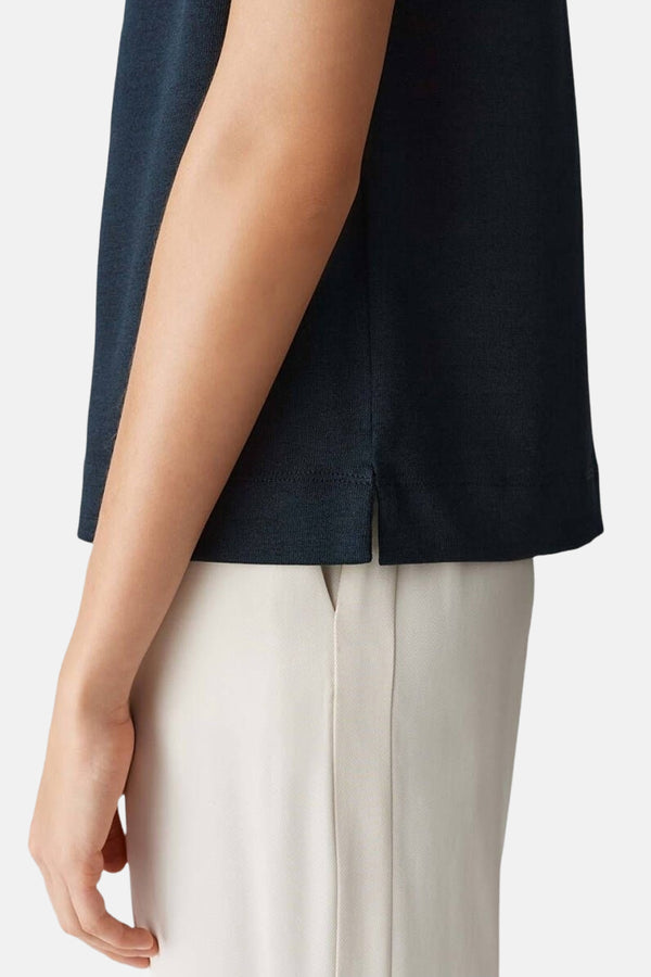 Blouse (zonder mouwen) Blauw - OPUS
