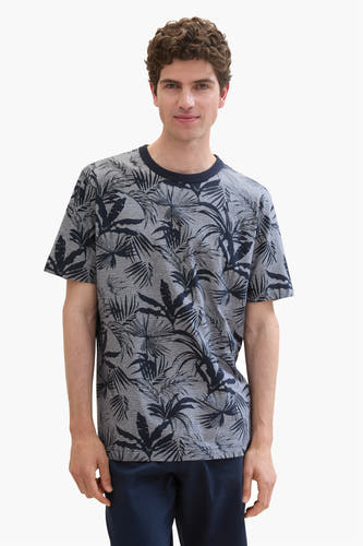 T-shirt met korte mouwen - blauw