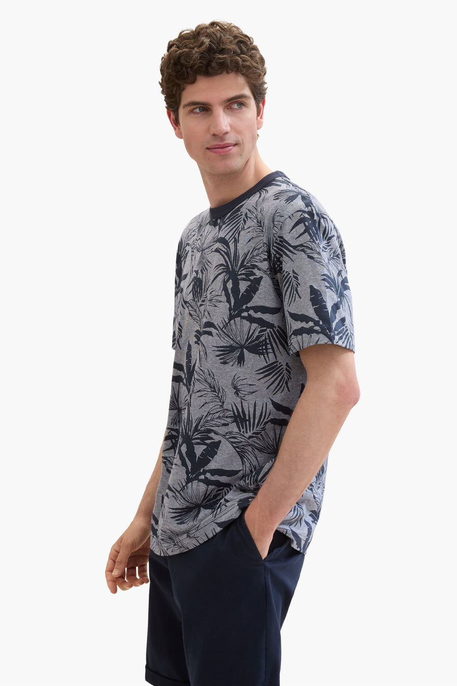 T-shirt met korte mouwen - blauw
