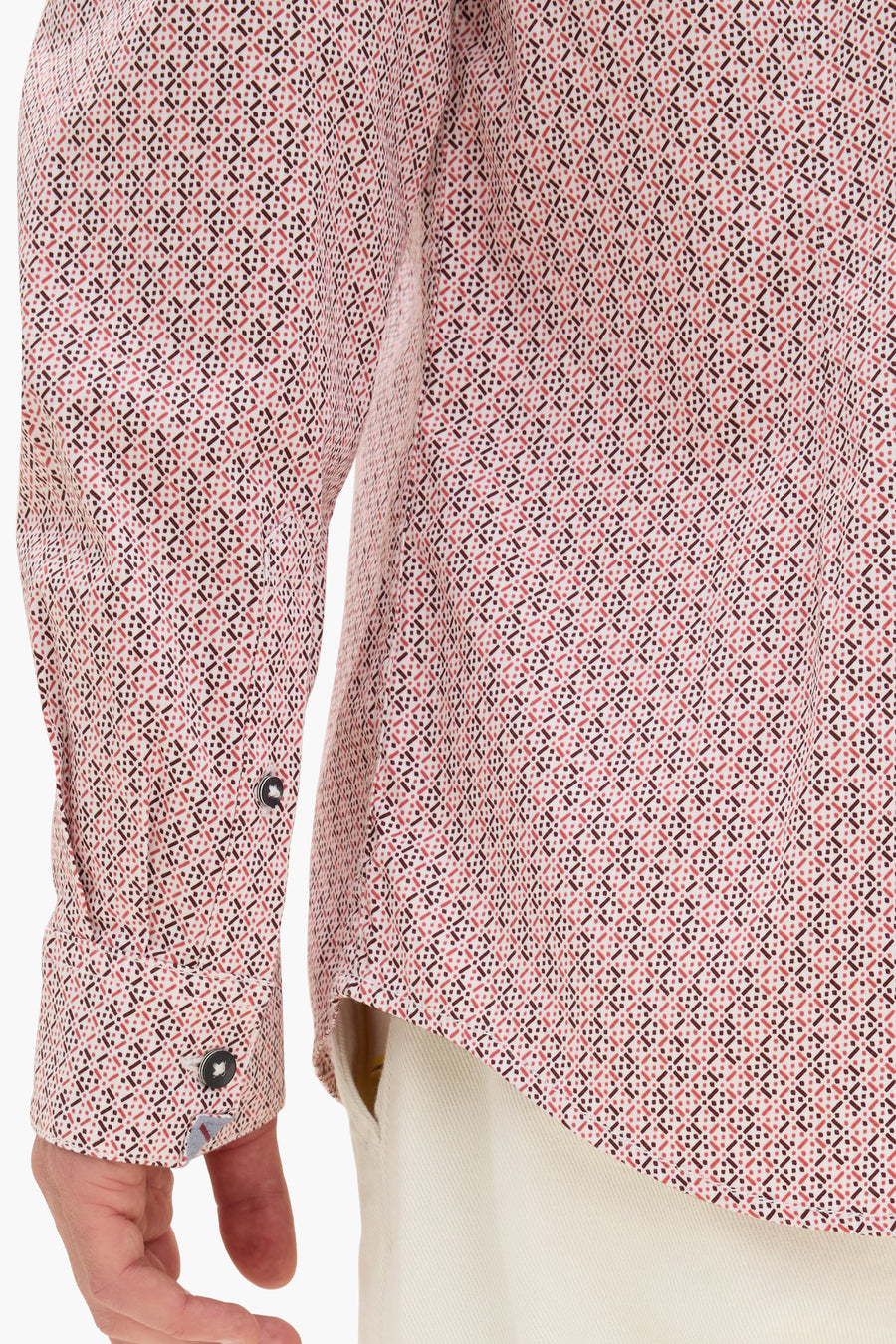 Chemise à manches longues - rouge - TOM TAILOR