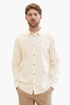 Chemise (manches longues) Écru - TOM TAILOR