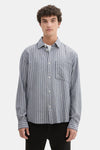 Chemise (manches longues) Bleu - TOM TAILOR