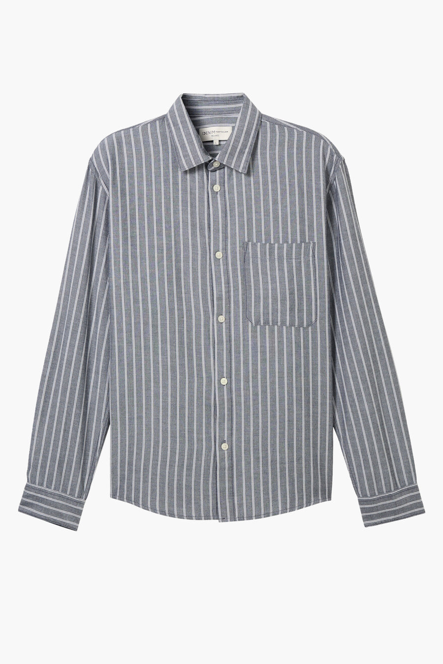 Chemise à manches longues - bleu - TOM TAILOR