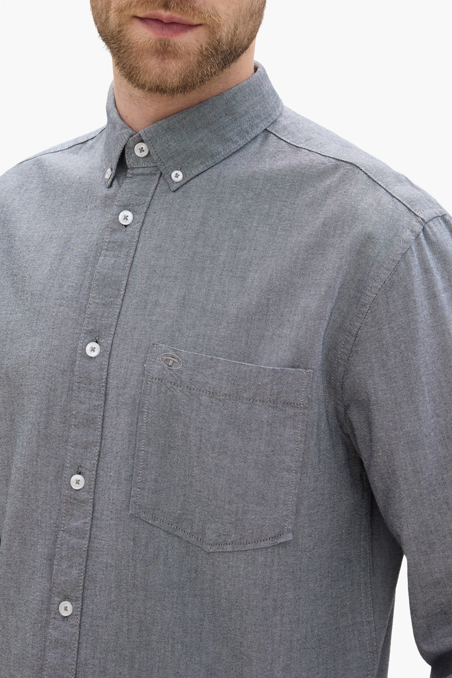 Hemd met lange mouwen - blauw - TOM TAILOR