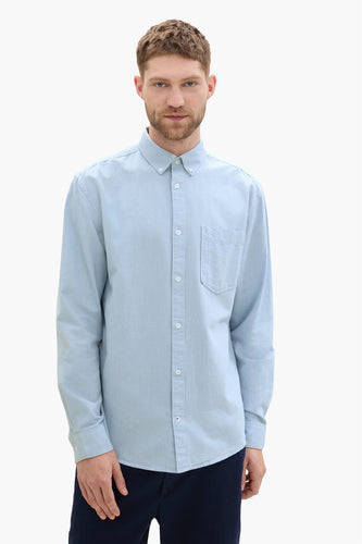 Hemd met lange mouwen - blauw - TOM TAILOR