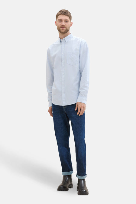 Hemd (lange mouwen) Blauw - TOM TAILOR