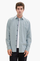 Chemise (manches longues) Vert - TOM TAILOR