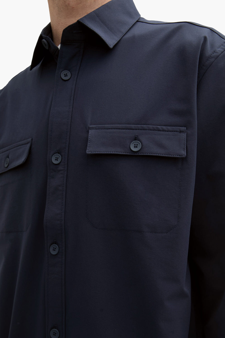 Chemise à manches longues - bleu - TOM TAILOR