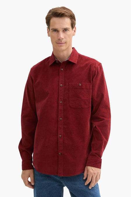 Chemise (manches longues) BRIQUE - TOM TAILOR