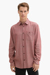Chemise (manches longues) Rouge - TOM TAILOR