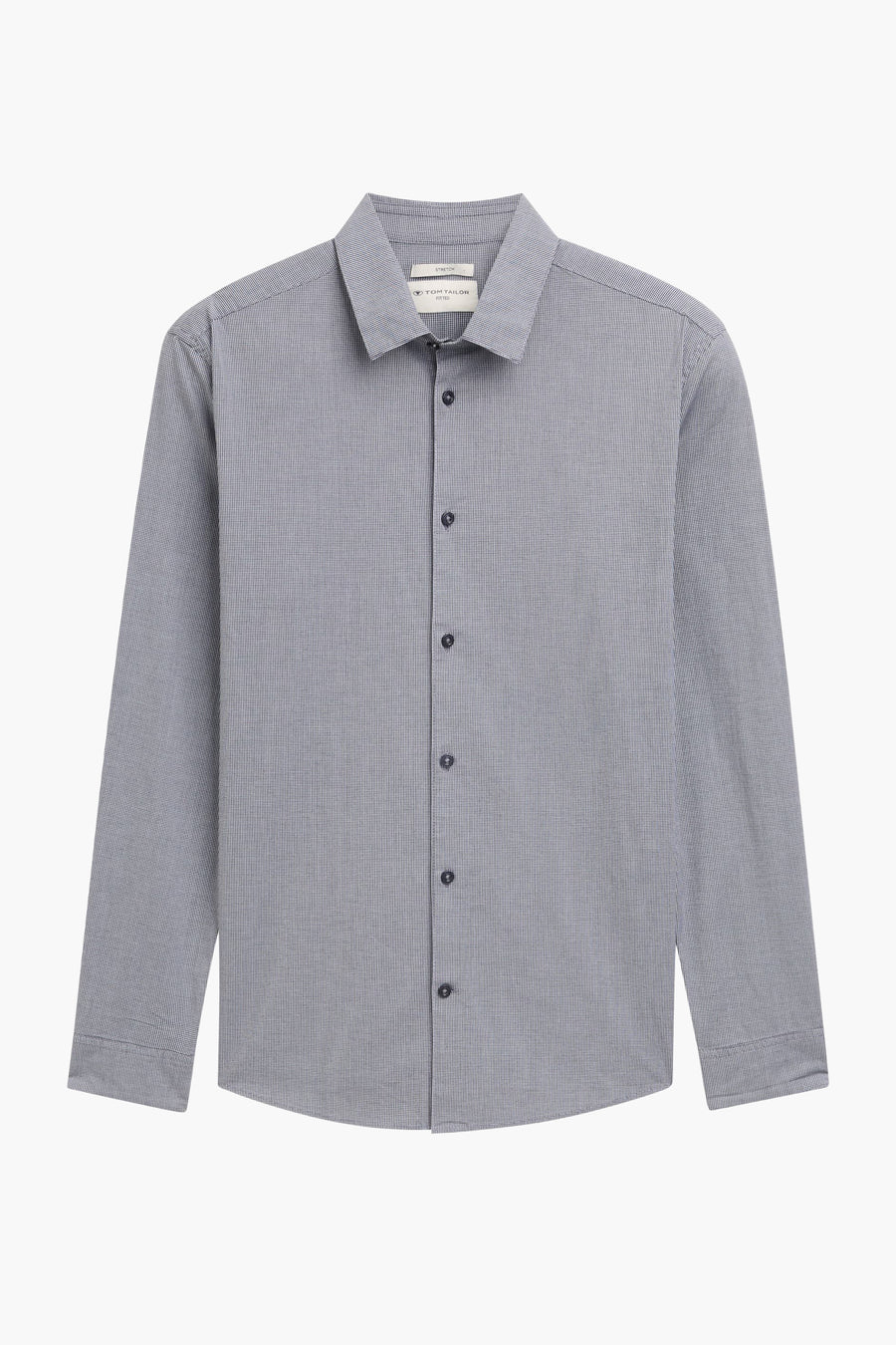Chemise à manches longues - gris