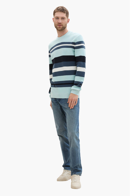Pull col O Bleu - TOM TAILOR