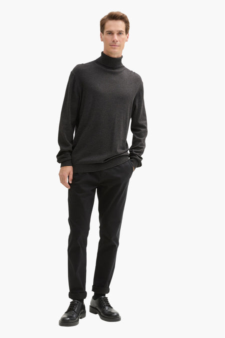 Pull col roulé Gris - TOM TAILOR