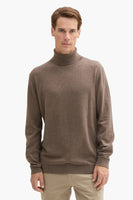 Pull col roulé Brun - TOM TAILOR