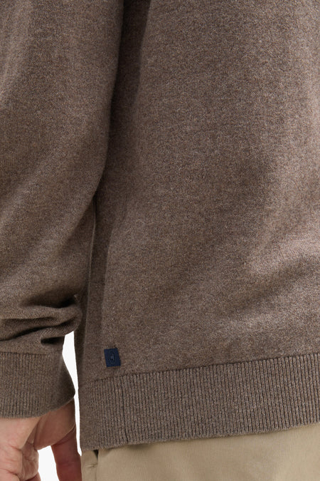 Pull col roulé Brun - TOM TAILOR