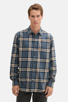 Chemise (manches longues) Bleu - TOM TAILOR